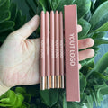 Wholesale Lip Liner Private Label Waterproof Lipliner Pencil High Pigment Matte 10 Colors Custom Lipliner Rolls up Lipliner