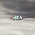 GT Fashion Jewelry Open Adjustable Rings for Women Rhinestones Celestial Fidget Finger Ring