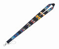 2024 Hot Selling Custom Sublimated Polyester Lanyards Blank Lanyards with ID Badge Card Holder and Logo