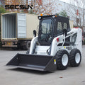 Skid Steer Front Loader 730 kg 830 kg 1050 kg Multifunctional Wheel Mini Steer Loader with Quick Hitch