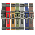 ONTHRLEVEL  20mm 22mm Fabric Nylon Camouflage Camo Watch Band