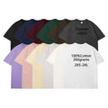 YWGH 270gsm Relaxed Drop Shoulder Tee 100% Cotton Heavyweight Blank Urban Streetwear Custom Embroidery Formal Unisex Apparel