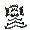 Steel and Rubber Lat Pull-Down Bar Rowing Handle with Mag Grips Fitness Accessories for Workout
