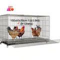 150x60x70cm Wheel Fold Laying Egg Chicken Cage