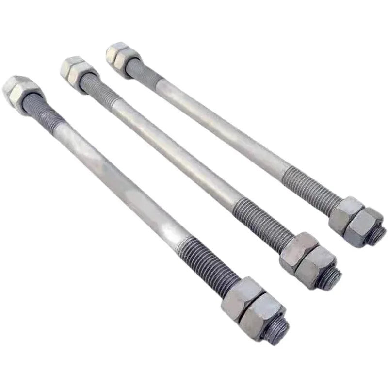 Stud Bolt Hdg Gr8.8 Hexagon Bolt Class 8.8 10.9 Zinc Plated Hdg Hub Wheel Bolts