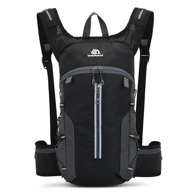 Waterproof Fashion Nylon Zipper Outdoor Sports Cycling Hydration Backpack with 2L Water Bladder for Camping Hiking
