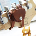 Personalized Genuine Leather Guitar Pick Holder Pick Storage Case Guitar Accessories Gift for Guitarist