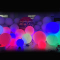 Factory IP 68 Water Proof Outdoor Beach Party Decoration Inflatable Pool Light up Balls / Stage Led Party Inflatable Sphere