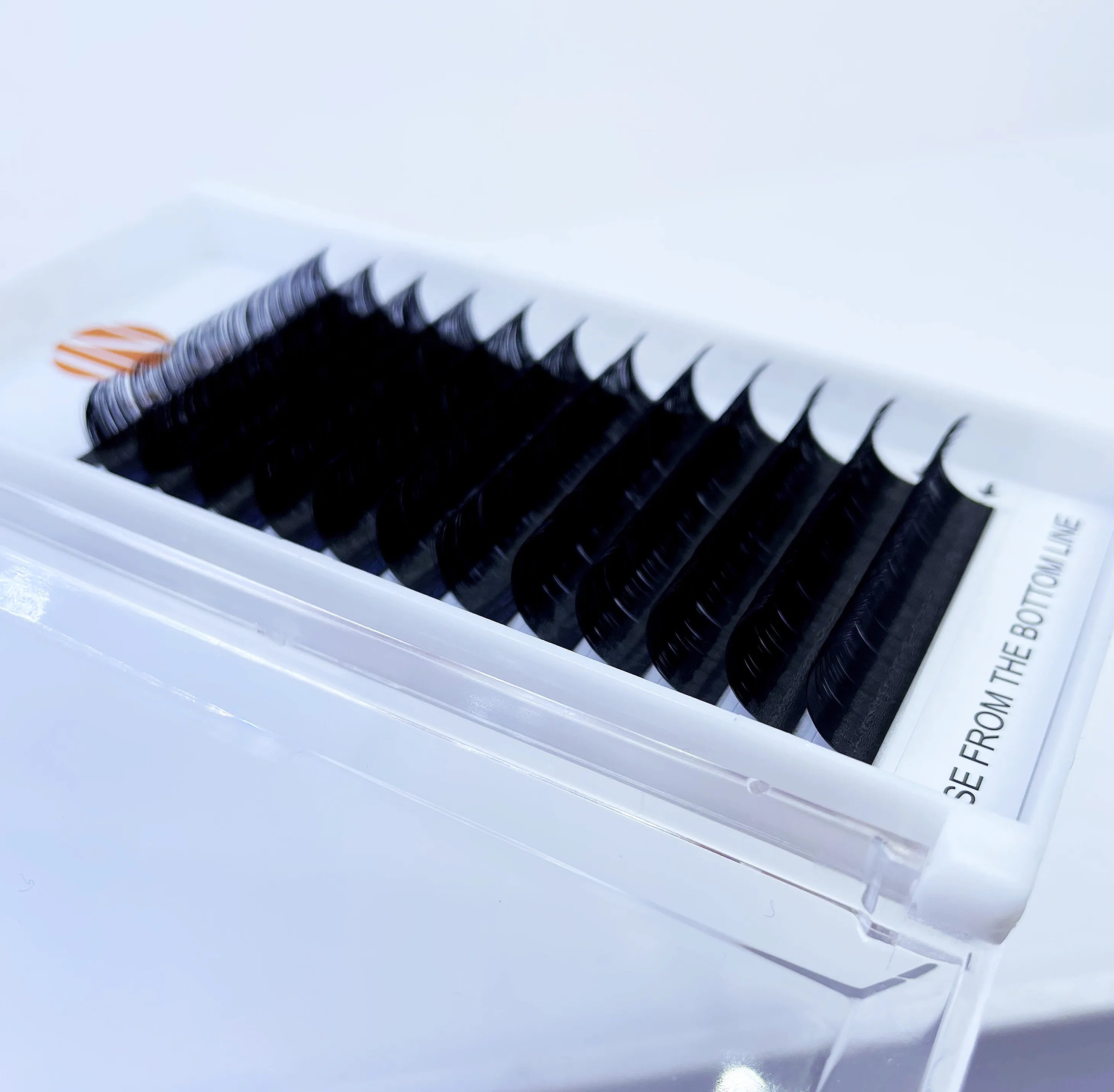 Wholesale Faux Mink Russian Volume 3d False Lash Individual Eyelash Extensions Trays