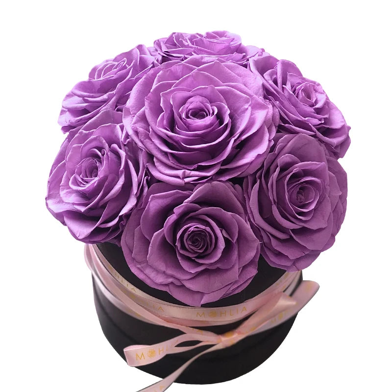 Every Love 2026 Hot Sale Mushroom Shaped Preserved Eternal Rose Round Box - Valentine's Day Gifts for Women