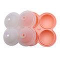 Wholesale OEM ODM Silicone Ice Mold 4-6 Compartments Easy Release Home Use Ice Ball Maker Custom Logo Hot Sales Ice Cream Tools