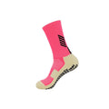 Stock Basketball Sports Men Running Thick Anti Slip Athletic Custom Logo Grip Towel Bottom Football Soccer Socks Spandex/Nylon