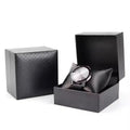 Whosale Luxury PU Leather Pillow Cardboard Paper Watch Box Watch Packaging Storage Case Jewelry Watch Gift Box Customize Logo