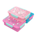 Eco-Friendly BPA-Free Kids Bento Lunch Box Heatable Plastic Food Container for Children's Meal Storage