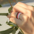 Best Selling Silicone Rings Diamond Stackable Ring Wedding Band for Women