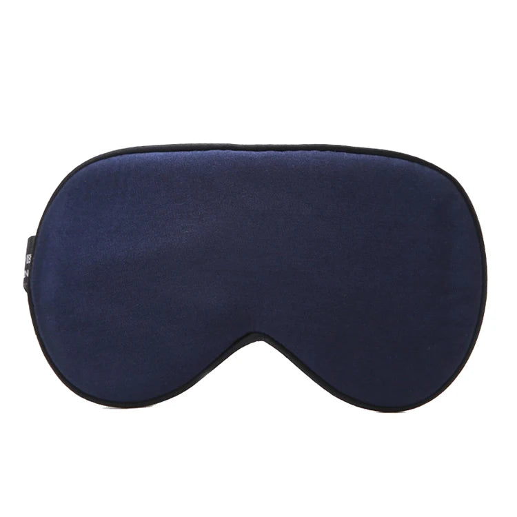 Custom Print Low MOQ Sleep Mask Silk Eyemask Adjustable Eye Mask for Men Women Side Sleeper