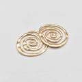 Metal Round Bikini Connector for Swimwear Accessories Branding Waterproof Gold Metal Accessories for Bikinis Swimsuits