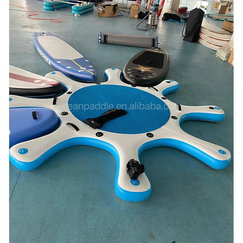 Factory Price Inflatable Air Board Paddle SUP Platform Yoga Dock Station