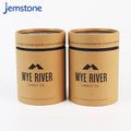 Customized Size Bio-Degradable Tea Kraft Paper Tube Packaging Stamped and Vanishing Print Handling for Beverage Industry