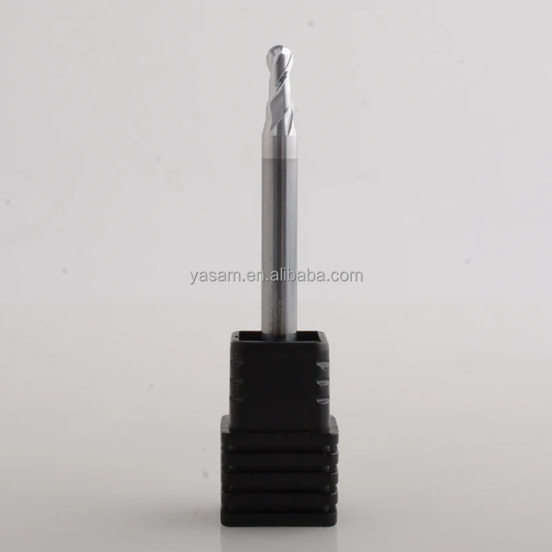 SLONS S100CU for Copper Alloy R2X4mm  R2mm CNC Cutter Solid Carbide Ball Nose End Mills