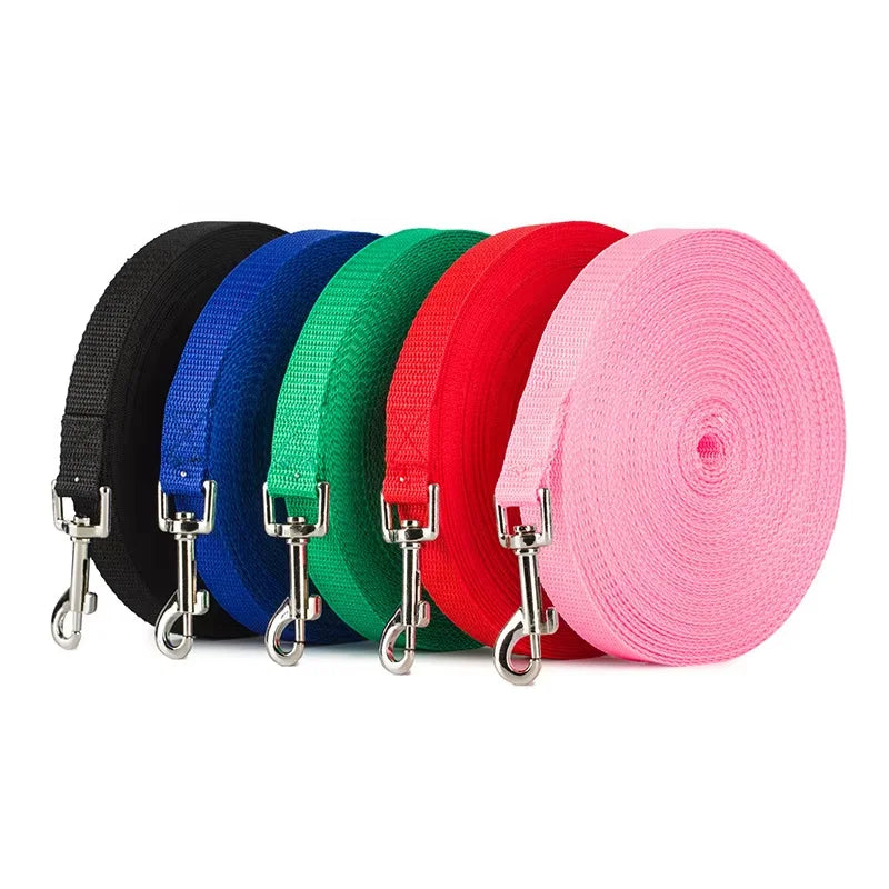 Custom Pet Training Dog Leash Long Lead 2cm 6/15/20/30/50/100ft Dog Leash Extra Long Tracking Dog Leash