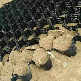 HDPE Geocell Geo Cell Gravel Honeycomb Gravel Driveway Geocells