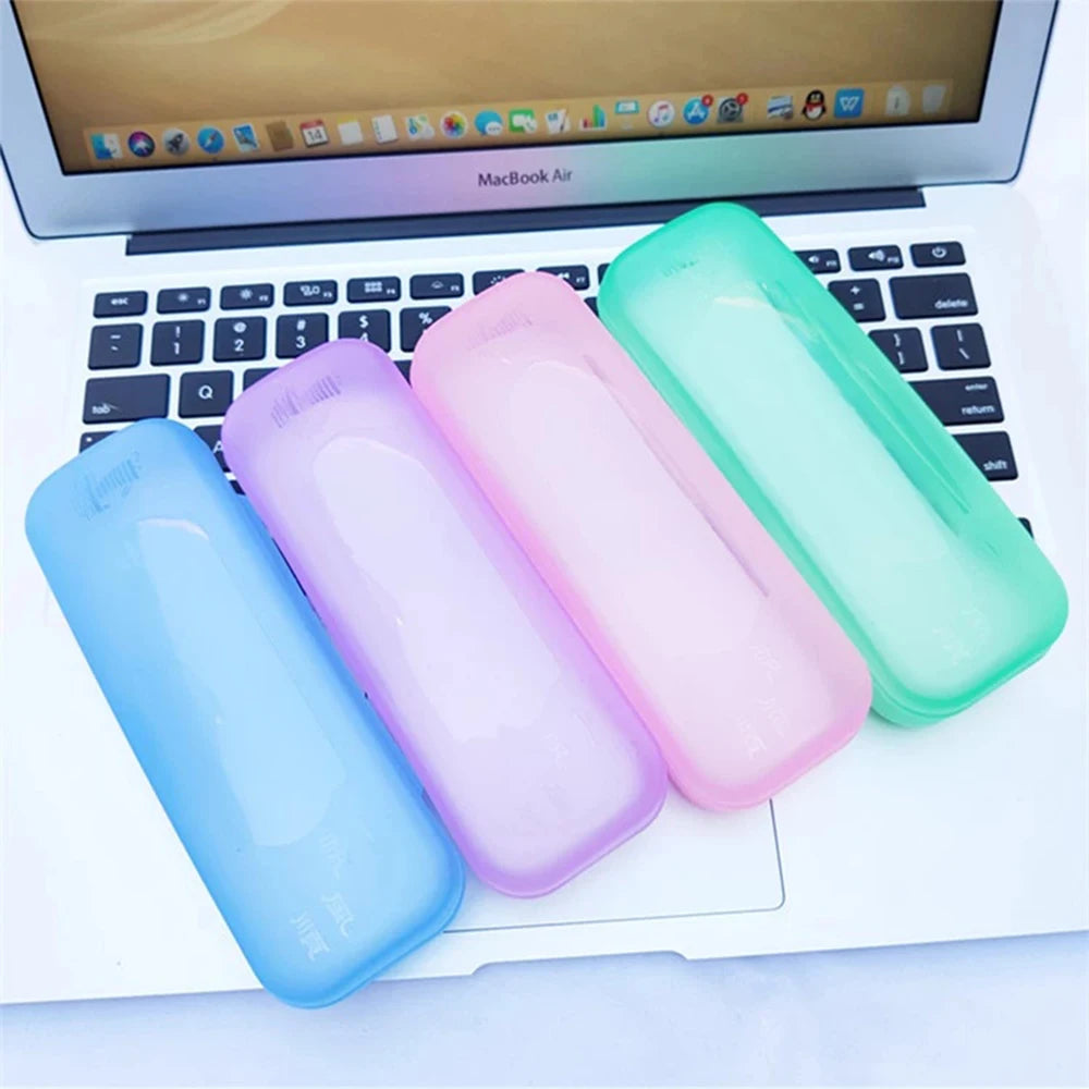 CP001 Cheap clear Plastic Sunglasses Cases Custom logo