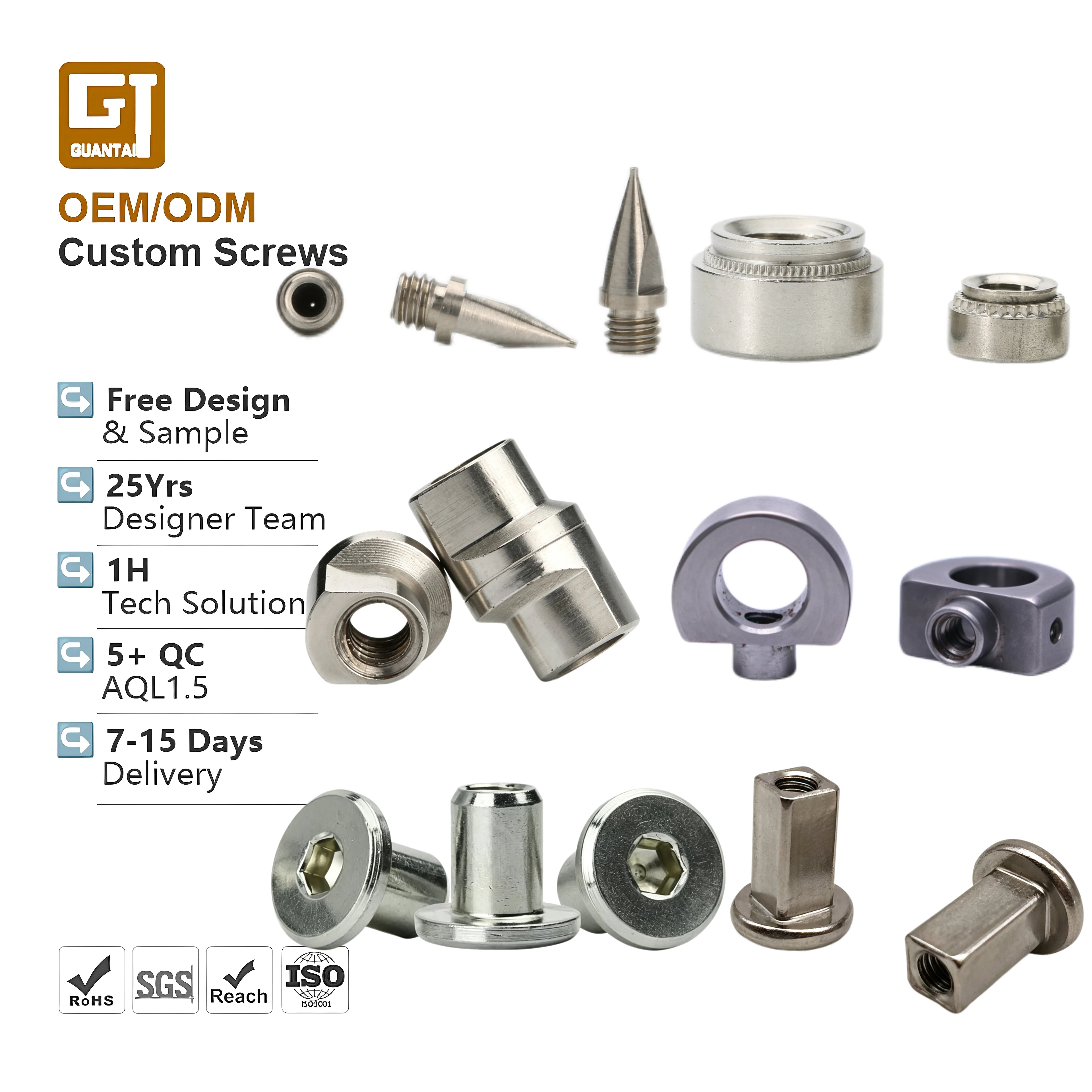 Non-standard Hexagon Socket Iron Nuts Manufacturer M2 M3 M4 M5 M6 Stainless Steel Ultra Thin Pancake Head Titanium Nuts