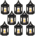 Kanlong Ramdan Decoration Holographic Star Lantern Flickering LED Candle Ramadan Lights Eid Decoration