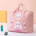 Kindergarten Quilt Storage Bag Organizer Children's Clothes Cartoon Doggy Bag Quilts Large Capacity Duffel Bag Moving Container