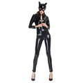 2026 New Design Cosplay Catwoman Costume Carnival Party Night Club Girl Uniform Cat Lady Leotard With for Cap