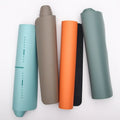 Wholesale Eco-friendly Travel Print Digital Natural Custom logo Fitness Non-slip Outdoor Pilate Pu Rubber Yoga Mat