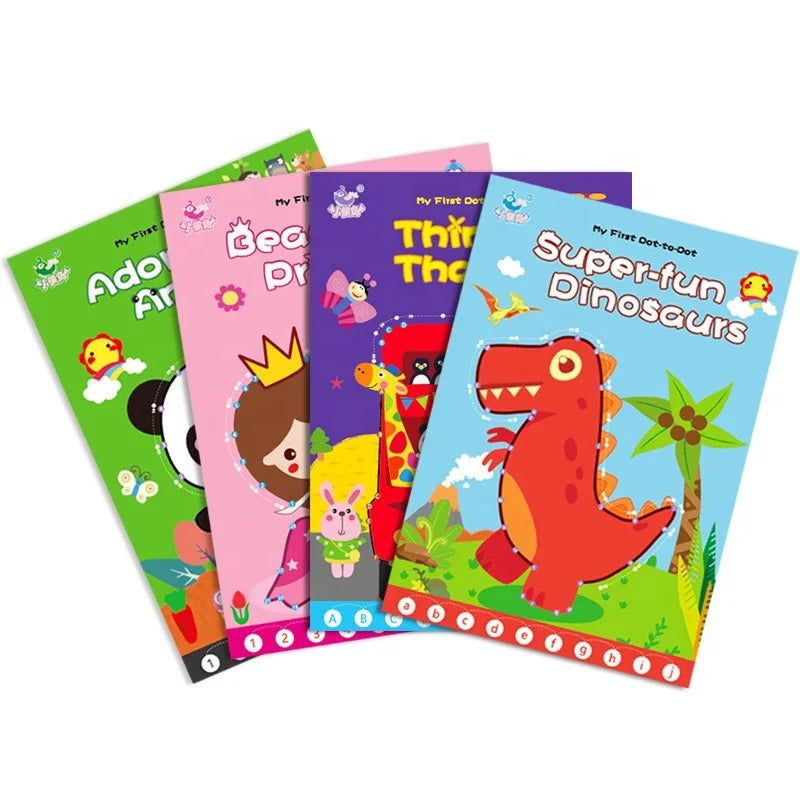 Factory Wholesale Kids Wooden Toys Learning Animal Coloring Drawing Books Coloring Paint Book for Kids Toys