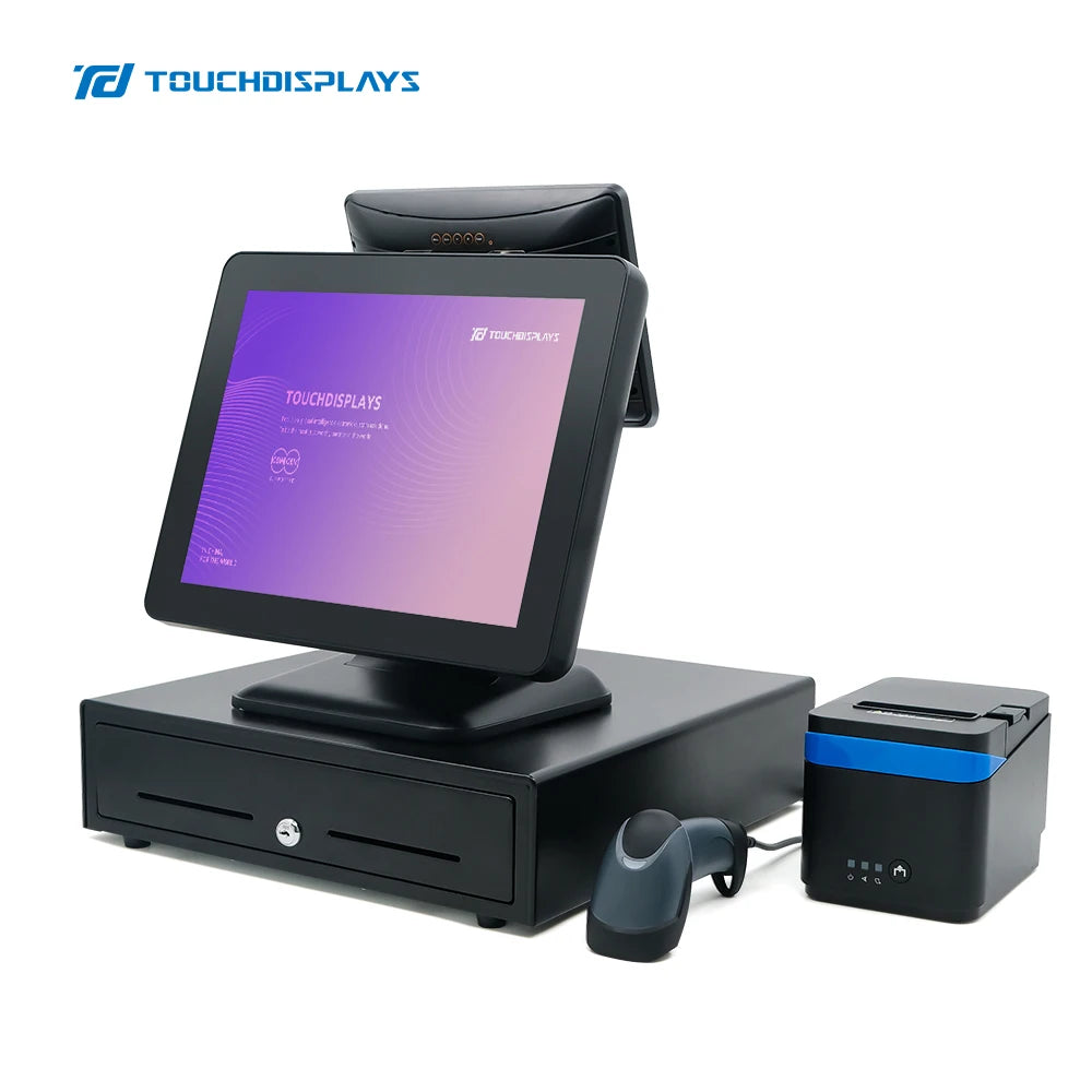 Cheap windows Android Swipe Card  Pos Bank Terminal with Printer