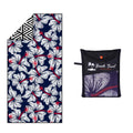 Custom Double Sides Printed Microfiber Sand Free Beach Towel