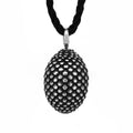 SS8-1074P Steel Soldier 2023 New Special Design Pinecone Pendant Pine Nut Necklace for Men Simple Small Choker Jewelry