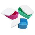 Prosub Sublimation Lunch Box with Aluminum Plate Printing  Plastic Rectangle Sublimation Blank Lunch Box
