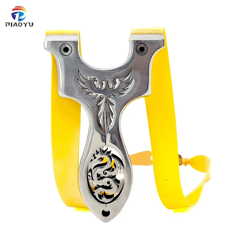 Powerful Novel Design Hunting Slingshot with Strong Durable Rubber Band Outdoor SlingShot Shooting Accessories