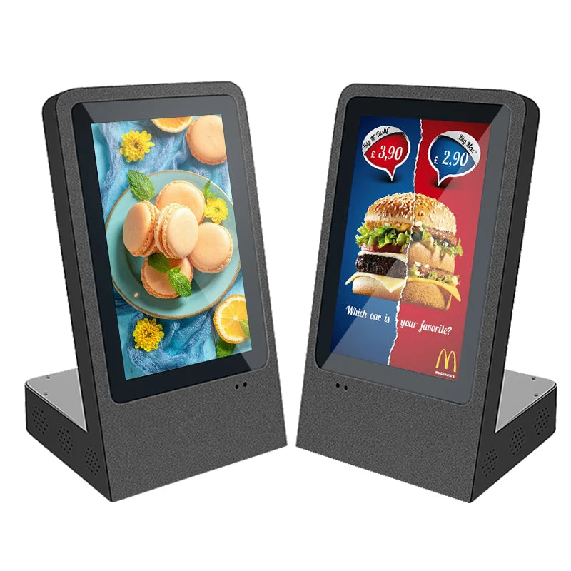 10.1inch Android 11 RK3568 Desktop Digital Restaurant Video Menu Display Touch Screen for Restaurant Fast Food Advertising Menu