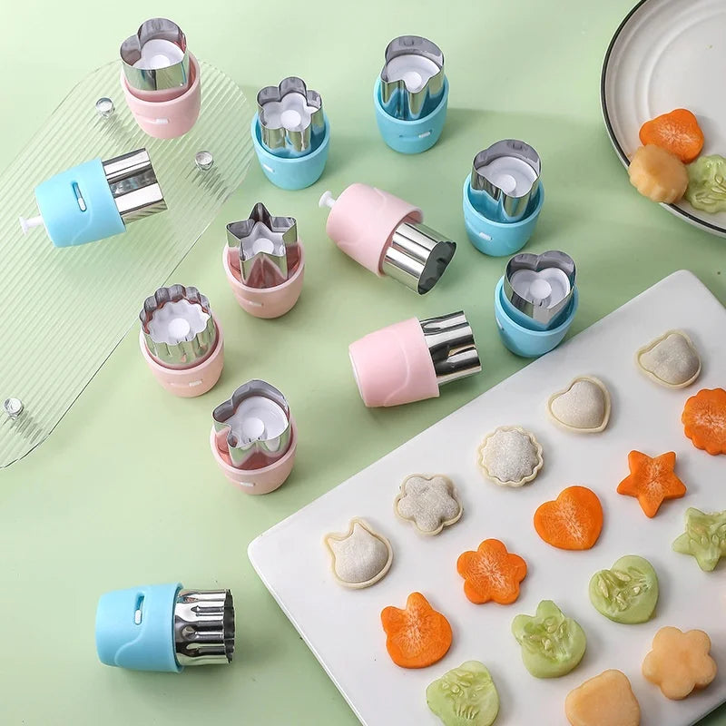 2-in-1 Stainless Steel Small Wonton Mold New Butterfly Noodle Cutter Cookie Fruit Slicer Low Edge Sealing OEM Customizable Pumps