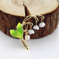 Jachon Forest Lily of the Valley Long Brooches Customised Brooch Manufacturer Luxury Brooches Jewelry