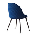 Luxury Contemporary Modern Style Outdoor Dining Chair with Fabric Seat and Metal Tube Frame for Home Bar Park & Apartment Use