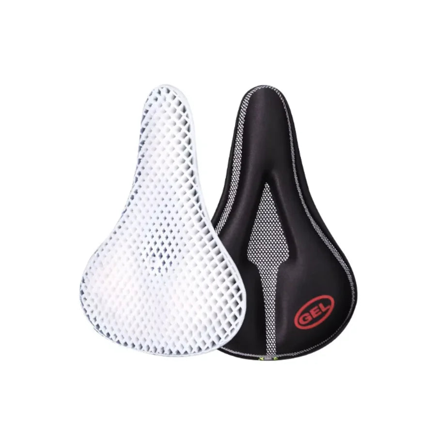 Hot Selling Hongsen Black Women's MTB Road Bike Comfortable Silicone Saddle Cover ORIGINAL DESIGN All Seasons