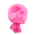 Xgy-394 Factory Stock Cute Agaric Shape Silicone Chocolate Mold Cake Decoration Mold Reused
