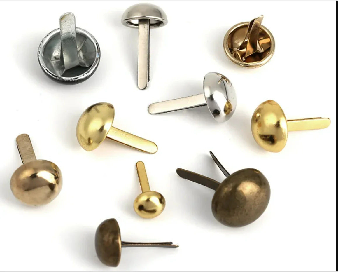Spike Purse Screw Leather Craft Metal Decor Feet Stud Mushroom Shape Protecting DIY Bag Rivets Handbag Bottom