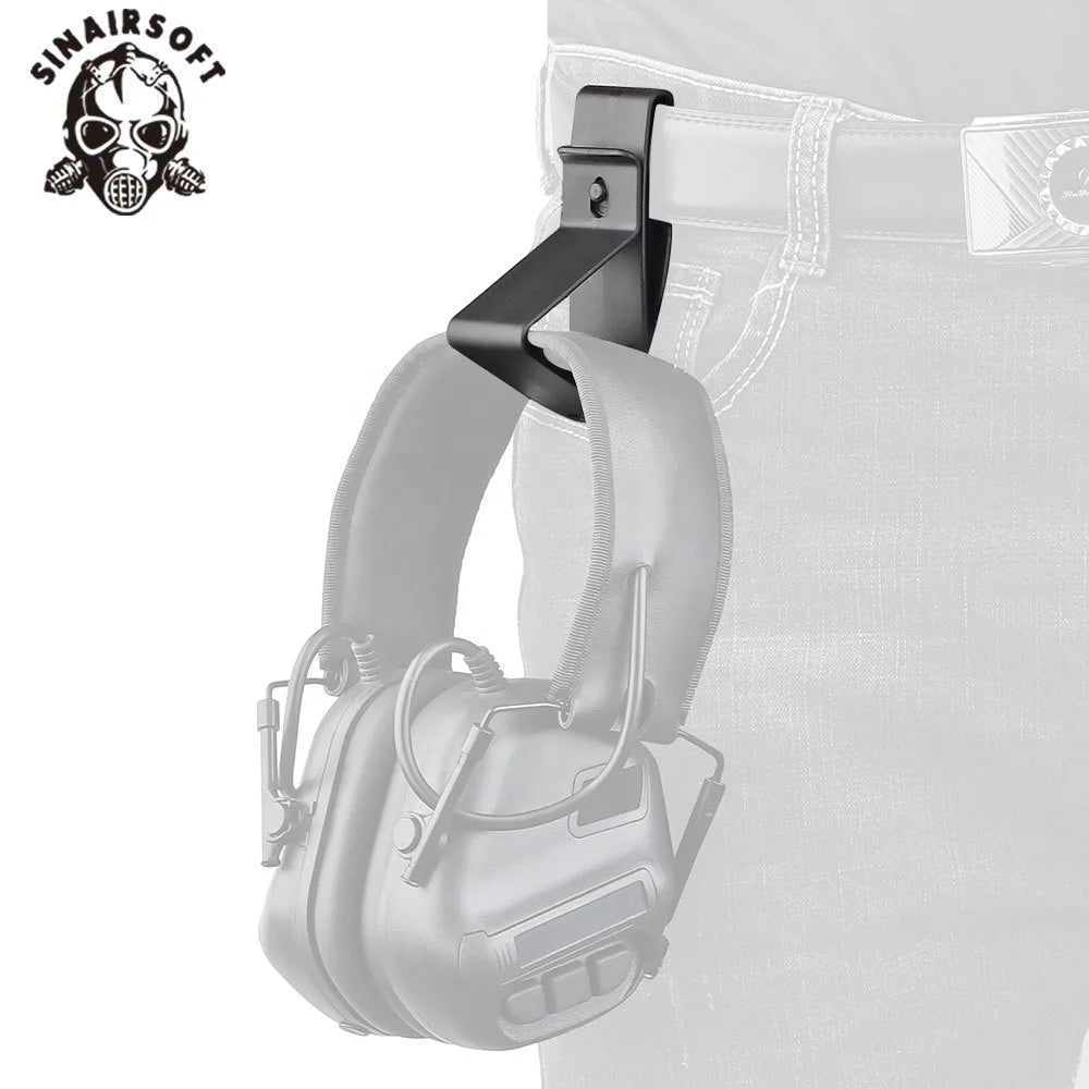 Tactical IPSC Earphone Stand Holder Suitable for MOEEL Waist Walker IMPACT MAS Hunting Accessories