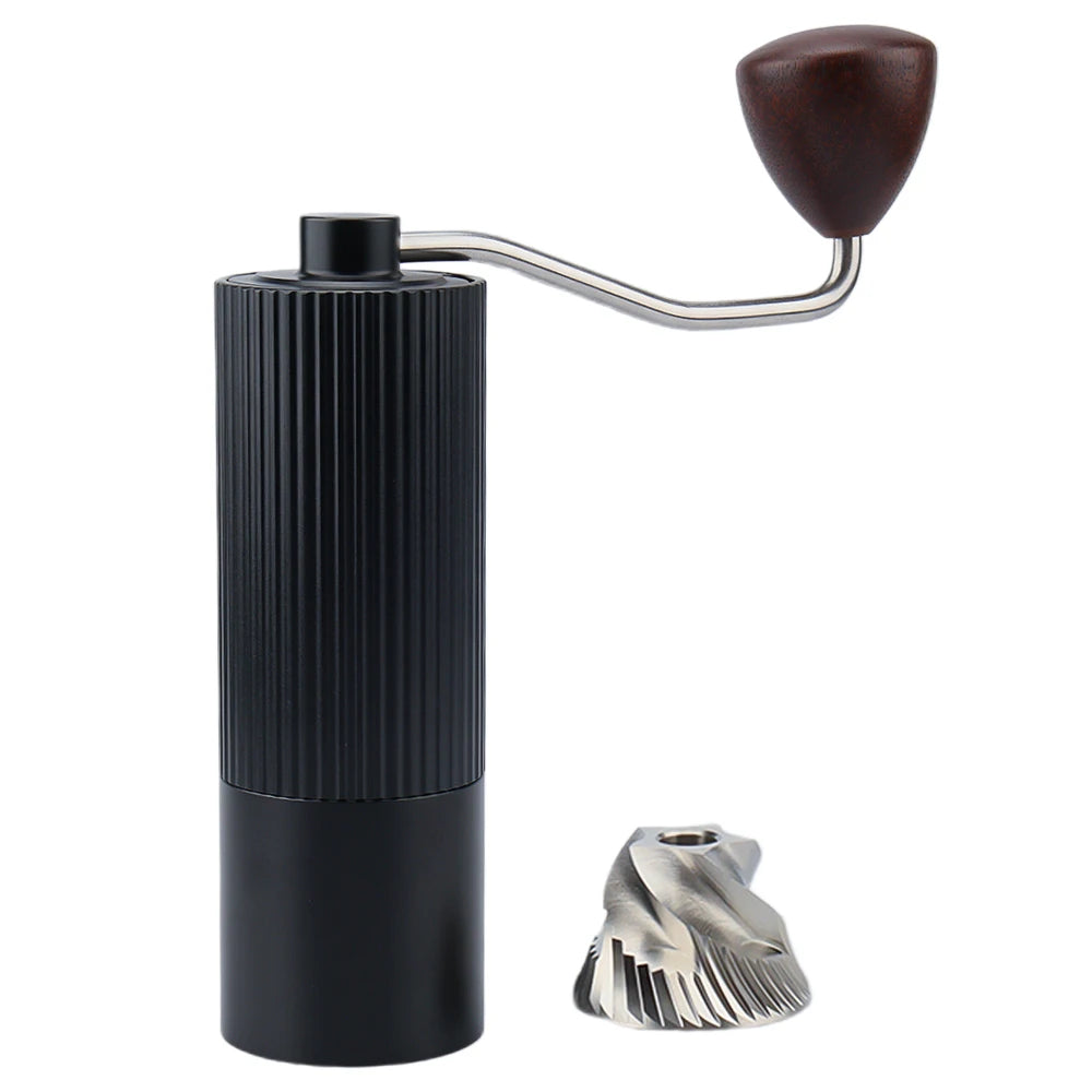 Portable Black Coffee Accessories Coffee Grinders Stainless Steel Conical Burr Manual Coffee Grinder Mini Hand Grinder MegaBDM