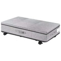 Dismountable Underbed Storage with Wheels Rolling Underbed Storage Containers Shoe Storage Bins Organizer