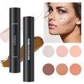Wholesale Private Label Bronzer & Highlighter Double Headed Makeup Cream Contour Bronzer Stick