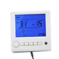 25A LCD Display Electric Heater Temperature Sensor Flush Mounted Heating Digital Smart Home Thermostat